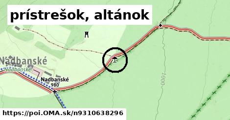 prístrešok, altánok