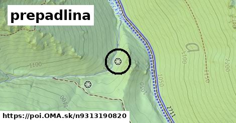 prepadlina