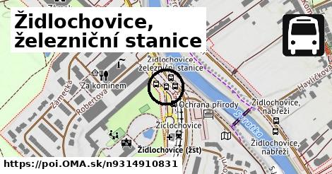 Židlochovice, železniční stanice