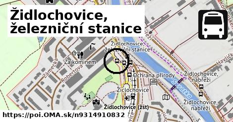 Židlochovice, železniční stanice