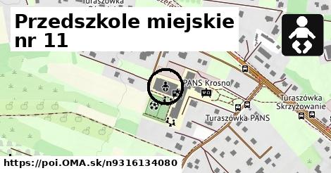 Przedszkole miejskie nr 11