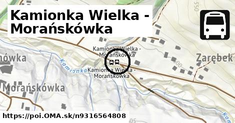 Kamionka Wielka - Morańskówka