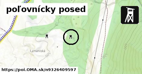 poľovnícky posed