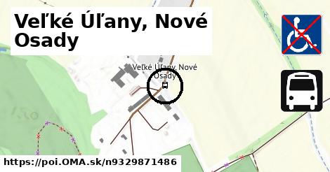 Veľké Úľany, Nové Osady