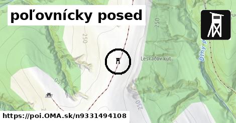 poľovnícky posed