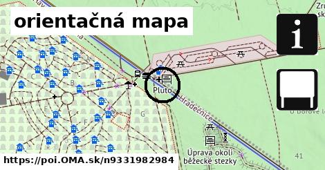 orientačná mapa