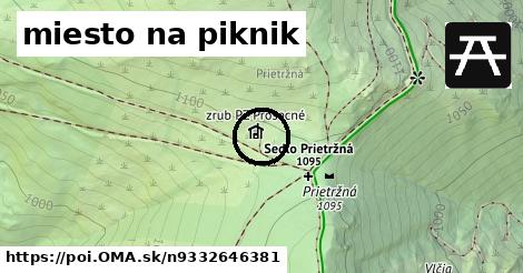 miesto na piknik