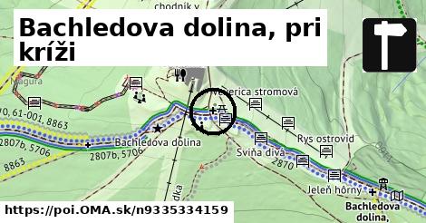 Bachledova dolina, pri kríži