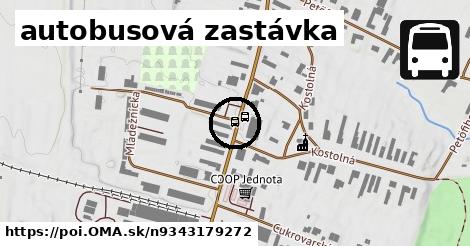 autobusová zastávka