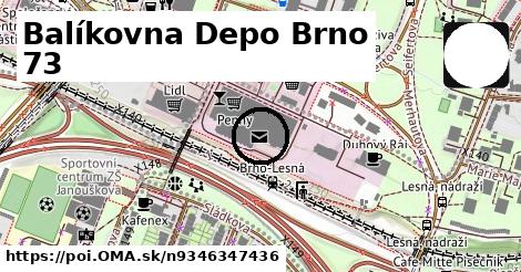 Balíkovna Depo Brno 73