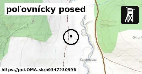 poľovnícky posed