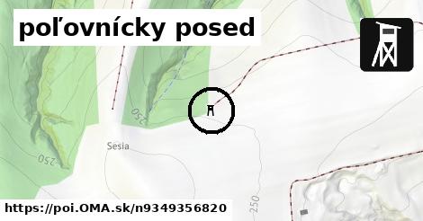 poľovnícky posed