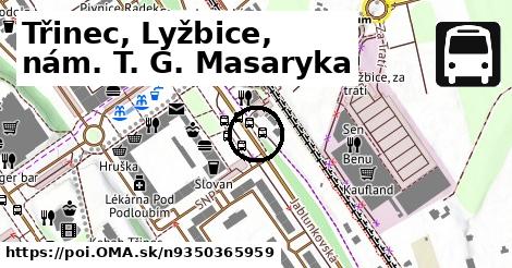 Třinec, Lyžbice, nám. T. G. Masaryka