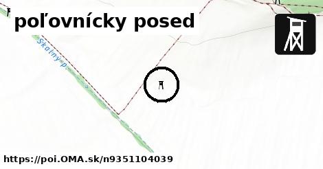 poľovnícky posed