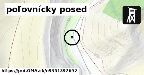 poľovnícky posed