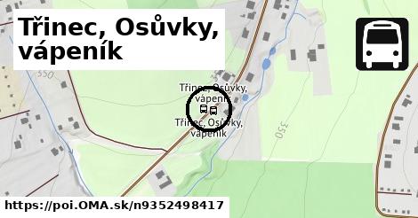 Třinec, Osůvky, vápeník