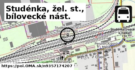 Studénka, žel. st., bílovecké nást.