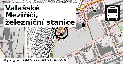 Valašské Meziříčí, železniční stanice