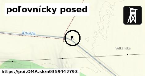 poľovnícky posed