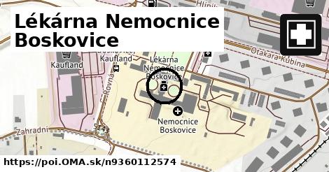 Lékárna Nemocnice Boskovice