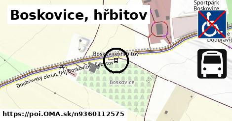 Boskovice, hřbitov