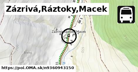 Zázrivá,Ráztoky,Macek