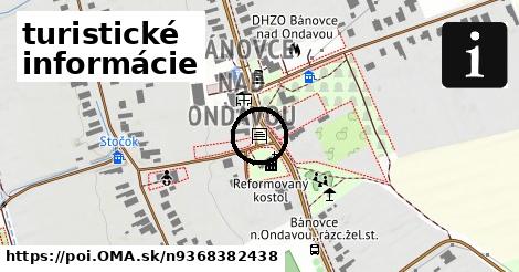 turistické informácie