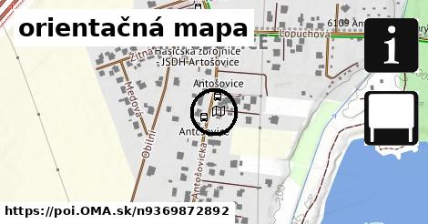 orientačná mapa