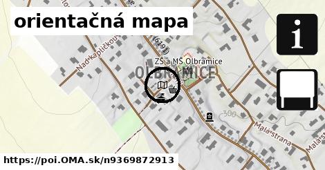 orientačná mapa