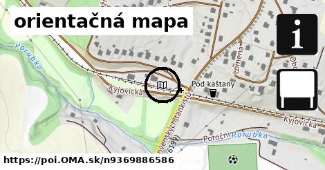 orientačná mapa