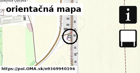 orientačná mapa