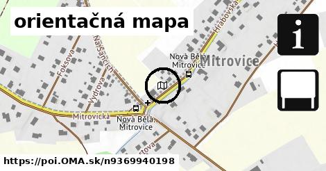 orientačná mapa