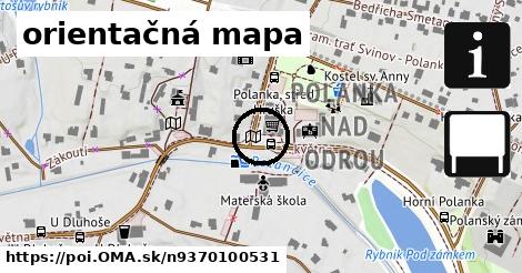 orientačná mapa