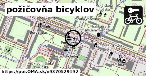 požičovňa bicyklov