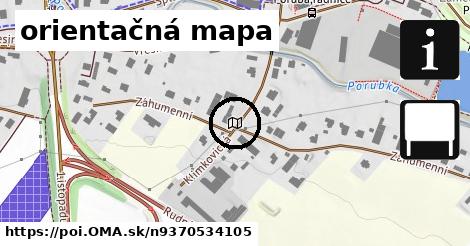 orientačná mapa