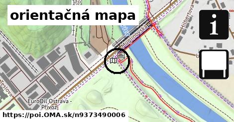 orientačná mapa