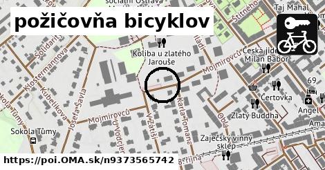 požičovňa bicyklov