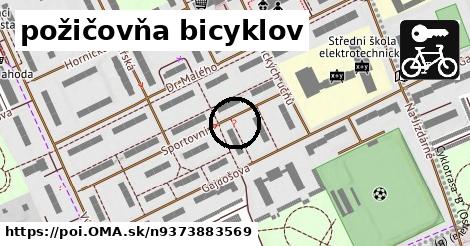 požičovňa bicyklov