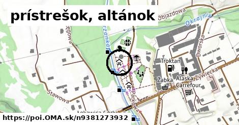 prístrešok, altánok