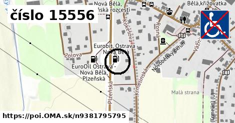 číslo 15556