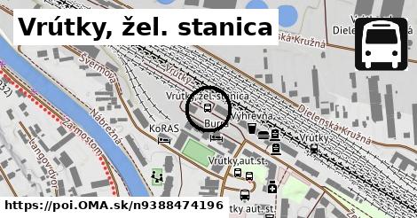 Vrútky, žel. stanica