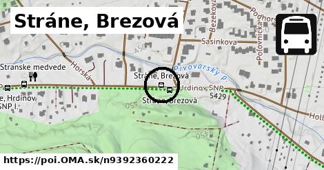 Stráne, Brezová