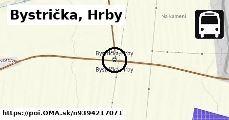 Bystrička, Hrby