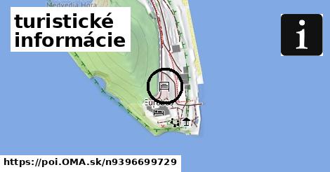 turistické informácie