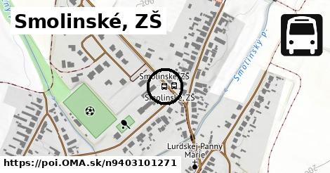 Smolinské, ZŠ