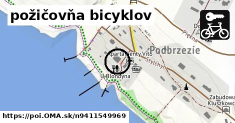 požičovňa bicyklov