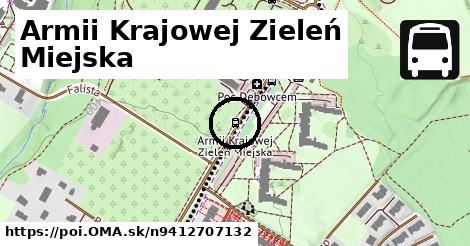 Armii Krajowej Zieleń Miejska