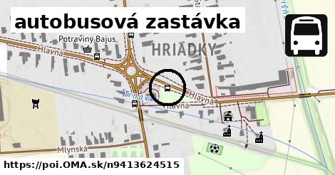 autobusová zastávka