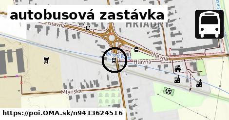 autobusová zastávka