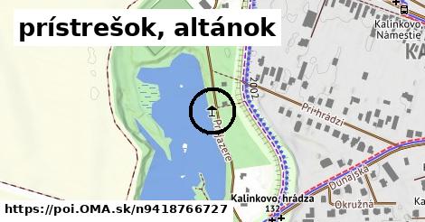 prístrešok, altánok